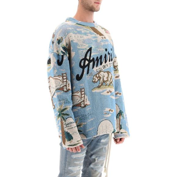Amiri California Jacquard Sweatshirt - Picture 2 of 4